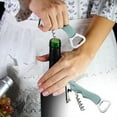 thumbnail image 1 of Clearance 3-in-1 Multifunctional Wine And Beer Opener Portable Corkscrew With Bottle Foil Cutter, 1 of 4