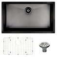 thumbnail image 1 of Clearance! 30 inch Kitchen Sink Undermount Kitchen Sink With Sink Grid, 1 of 9