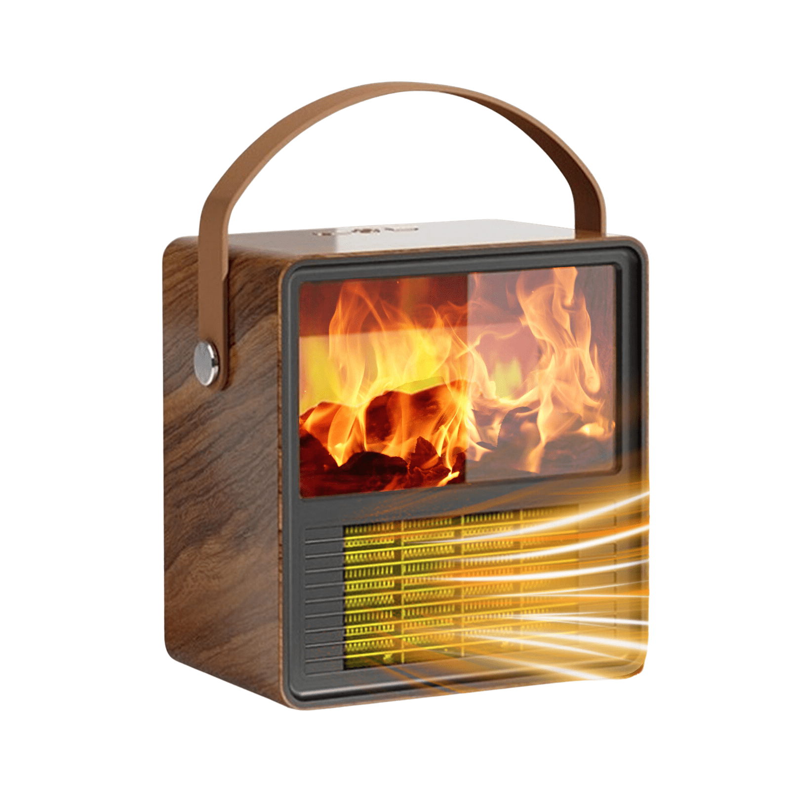 Clearance 38" Space Heater for Large Room, 1500W Electric Fireplace