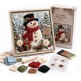 thumbnail image 1 of Clearance! 3D Christmas Fabric Poke Art Kit, DIY Christmas Craft Kit for Adults & Beginner, Handmade Fabric Poke Art Kit, Holiday Home Decor, Healing Stress-Relieving.F, 1 of 6