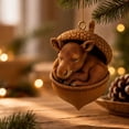 thumbnail image 1 of Clearance! 3D Forest Animal Acorn Ornaments-Cozy Forest Woodland Christmas Ornaments for Christmas Tree & Home Decor (Fawn), 1 of 7