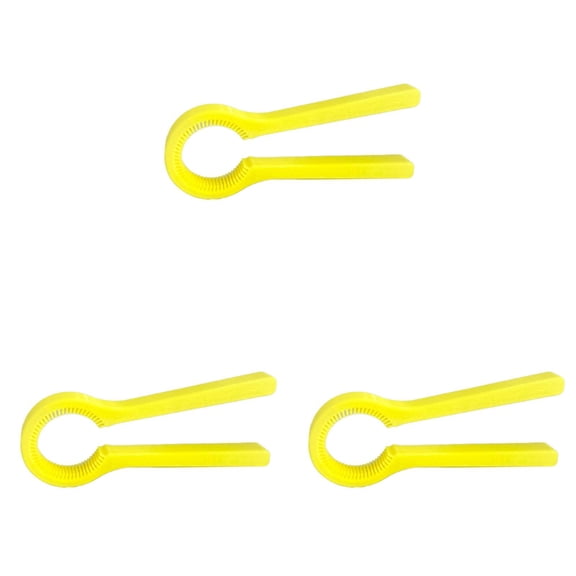 Clearance 3PCS Retractable 2.94Cm Round Bottle Cap Openerï¼Tool for Easy Opening Plastic Cap Remover Universal Design for Bottles and Cans Effortless Grip and Lightweight 4.6X12X1.2cm