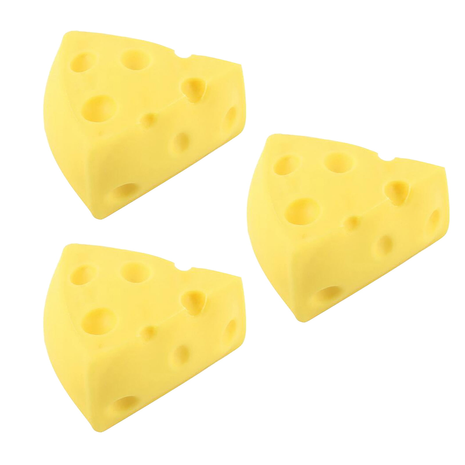 Clearance! 3PCS Yellow Cheese Squishies Squeeze Toys, Soft Novelty Toys ...