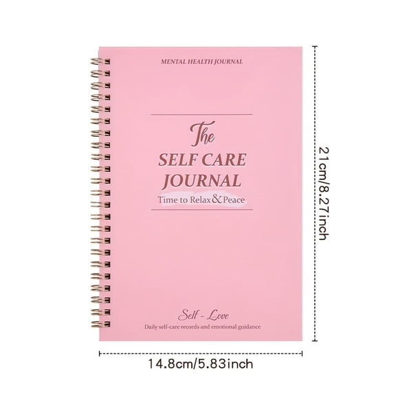 Clearance Under $4.09! 1PC Guided Journal Notebook, Smooth Writing Prompt Planner for Positivity & Mindfulness, Paper, for Personal Growth, (A, White)