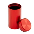 thumbnail image 1 of Clearance Under $4, 1 Pack Airtight Tea Canister, Large Travel Tea Tin, Portable Aluminum Storage Jar, Metal Container for Loose Leaf Tea Coffee and Spices, 220ML(Red), 1 of 4