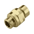 thumbnail image 1 of Clearance Under $4.64! 1PC Swivel Shower Adapter, Adjustable Brass Ball Joint Connector for Shower Heads, Stainless Steel, for Bathroom Renovation, (G1/2, Chrome), 1 of 5
