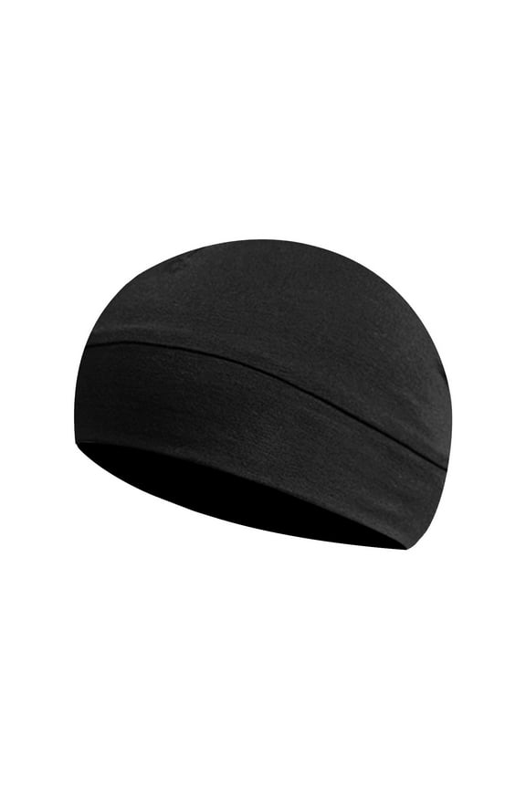 Cotton Skull Caps for Men Women, Breathable Helmet Liner Cycling Running Stocking Caps Lightweight Sleep Hats for Chemo Hair Loss