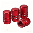 thumbnail image 1 of Clearance!!! 4-Pack Aluminum Tire Valve Stem Caps，Rust-Free Metal Screw-On Hexagon Design Caps, Universal for Cars/Trucks/Bikes/Motorcycles, 1 of 6