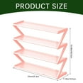thumbnail image 1 of Clearance! 4 Tier Stainless Steel Shoe Rack Organizer Easy to Install and Space Saving Shoe Organizer Freestanding Shoe Rack With Sturdy Frame Shoe Rack for Wardrobe Entry Bedroom Floor, 1 of 7