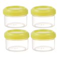 thumbnail image 1 of Clearance 4PCS Mini Clear Jars With Leakproof Lids Round Clear Container 35ml Refillable Storage Containers For Home And Kitchen Organizing Home Decor Easy To Use, 1 of 2
