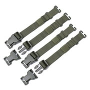 Clearance! 4PCS Straps Backpack Accessory Straps Buckle Outdoor Sports Climbing Hiking Bag Chest Straps