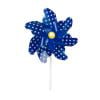 Clearance 4th Of July Plastic Pinwheels Patriotic Wind Spinners Garden Decor Outdoor Yard Lawns Toy Red White Blue Windmill For Kids E