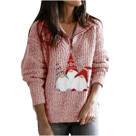 Clearance under $5.00 Black and Friday Deals Sweaters for Women Clearance $5.00 Fall Sweaters for Women and Winter Women's Casual Turtleneck Pullover Blouse Knitting Long Sleeve Solid Tops Sweaters