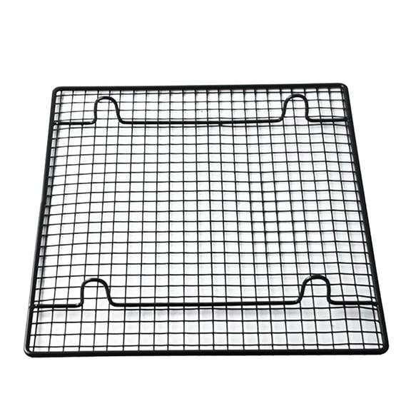 Clearance Under $5, 1 Pack Baking Cooling Rack, Non-Stick Wire Rack, Oven-Safe Grid for Roasting, Grilling, and Cooling Cookies and Cakes, Kitchen Bakeware, Small(Black)