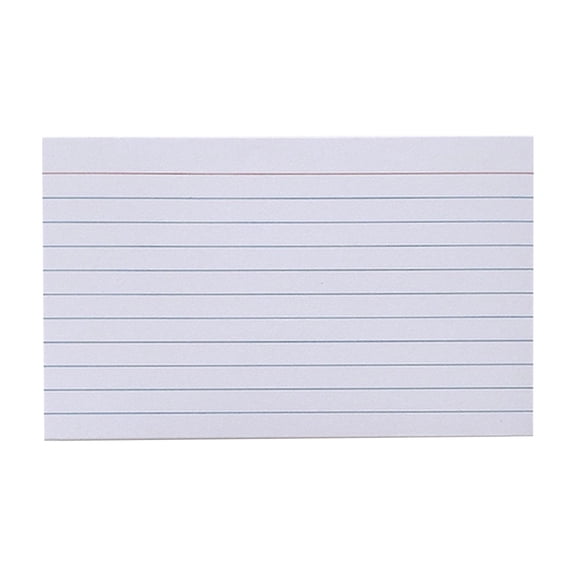 Clearance Under $5, 200 Sheets Lined Index Cards, 3x5 Inch Notepaper for Studying and Vocabulary, Heavyweight Paper Note Cards for Office, 12.5*7.6cm(A)