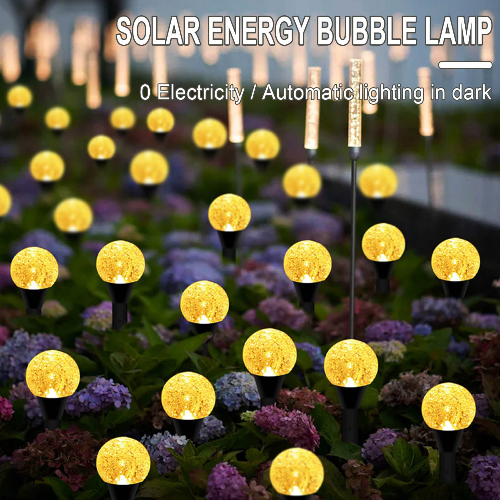 Savings 6.56FT Solar Powered Lights for Outside 10 LED Small Globe ...