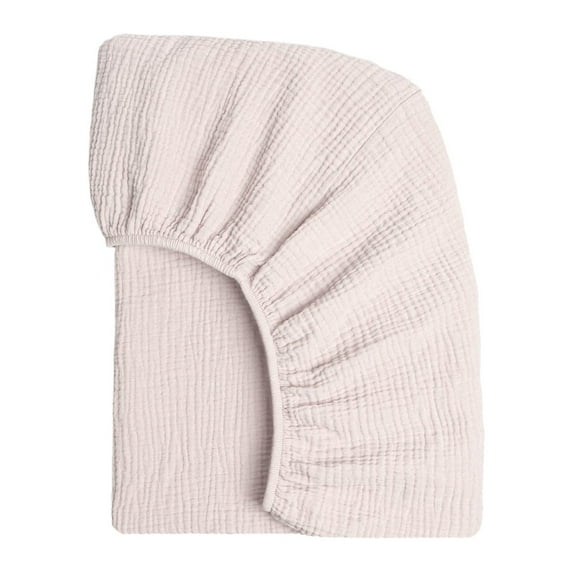 Clearance Under 5$ Baby Bed Sheet, Dienrx Girl Boy Use Plain Weave Sheets Cotton Sheets Standard and Toddler Matt Compatible 52" X 28" 2 Pack Soft Breathable Mattress Sheets Beige and Bo