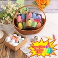 thumbnail image 1 of Clearance Under $5 Boovnll 6Pcs Easter Eggs, DIY Painting Crafts, Plastic Easter Eggs with Markers, Cute for Kids Gifts, Easter Basket Stuffers, Easter Tree Pendant, Party Decor, Easter Decorations, 1 of 4