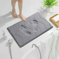 thumbnail image 1 of Clearance Under $5 Boovnll Bathroom Rugs, 16x24" Super Soft & Absorbent Thicken Velvet Bath Mat, Quickly Dry Non-Slip Bath Mats for Bathroom, Kitchen, Door Mat, Toilet Mat, Bathroom Mat, 1 of 4