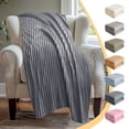 thumbnail image 1 of Boovnll Bunny Blanket, Super Soft & Warm Faux Rabbit Fur Throw Blanket, Lightweight Microfiber Machine Washable for Bedroom, Living Room, Chair, Couch, Sofa, Blanket - (28x39"), 1 of 6