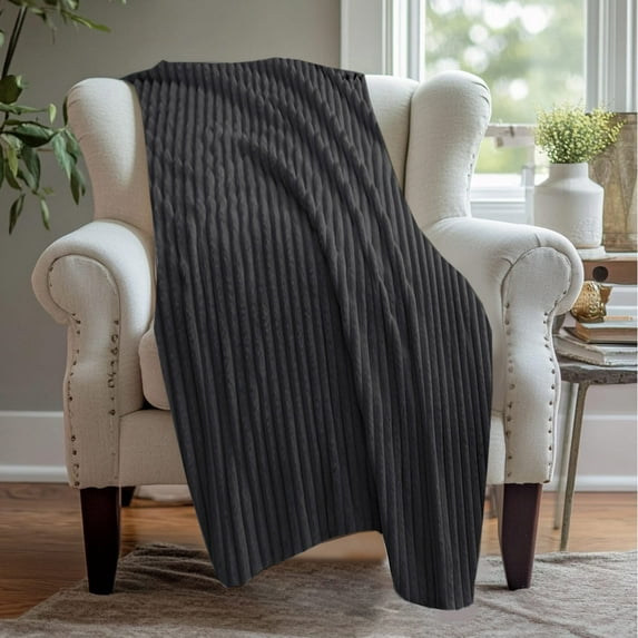 Boovnll Bunny Blanket, Super Soft & Warm Faux Rabbit Fur Throw Blanket, Lightweight Microfiber Machine Washable for Bedroom, Living Room, Chair, Couch, Sofa, Blanket - (28x39")
