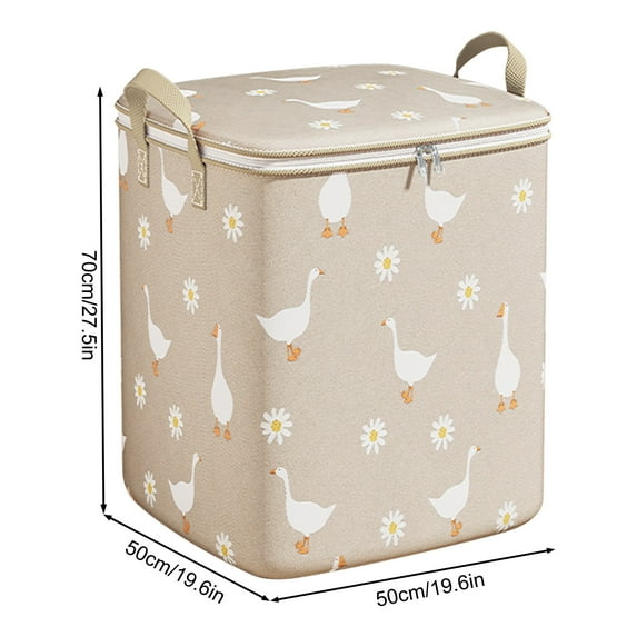 Clearance Under $5 Boovnll Clothes Storage, 180L Large Capacity Foldable Storage Bags with Reinforced Handles for Bedroom, Clothing, Blankets, Comforters Clothes Organizer, Storage and Organization