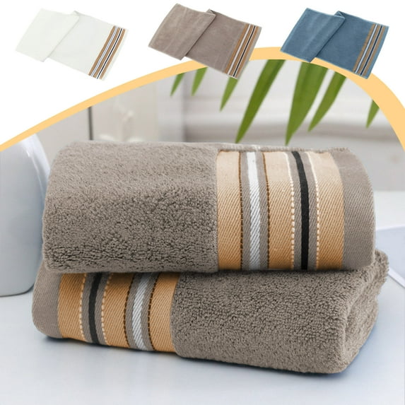 Clearance Under $5 Boovnll Hand Towels for Bathroom, 13x29" Super Soft & Absorbent Quick Dry Solid Color Cotton Towels, Thicken Microfiber Hand Towels for Hotel, Pool, Spa, Beach, Daily Use, Towels