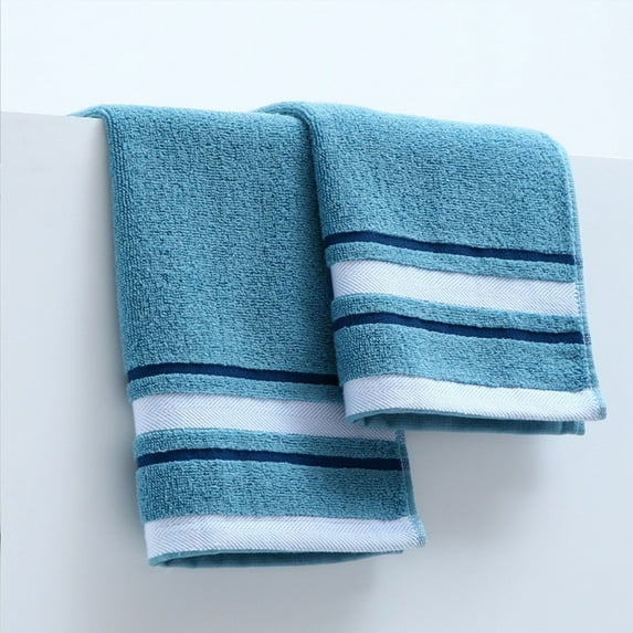 Clearance Under $5 Boovnll Hand Towels for Bathroom, 13x30" Super Soft & Absorbent Quick Dry Solid Color Cotton Towels, Thicken Microfiber Hand Towels for Hotel, Pool, Spa, Beach, Daily Use, Towels