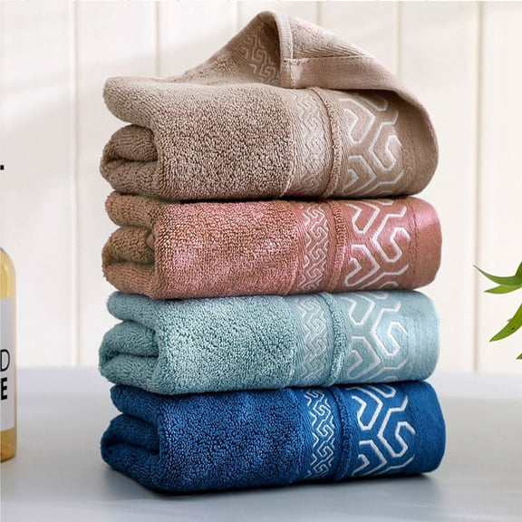 Clearance Under $5 Boovnll Hand Towels for Bathroom, 13x30" Super Soft & Absorbent Quick Dry Solid Color Cotton Towels, Thicken Microfiber Hand Towels for Hotel, Pool, Spa, Beach, Daily Use, Towels