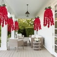thumbnail image 1 of Clearance Under $5 Boovnll Hanging Flowers, Artificial Hanging Plants, Lifelike Flowers, No Fade, UV Resistant, Artificial Flowers for Indoor/ Outdoor Wedding, Party, DIY Tables Decor, Fake Flowers, 1 of 7