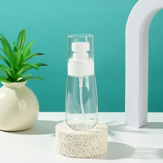 Clearance Under $5 Boovnll Spray Bottle, 2oz/60ml Refillable Clear Plastic Spray Bottles for Cleaning Leak Proof BPA Free for Cleaning Solutions, Plants, Pet, Vinegar, BBQ, Spray Bottles