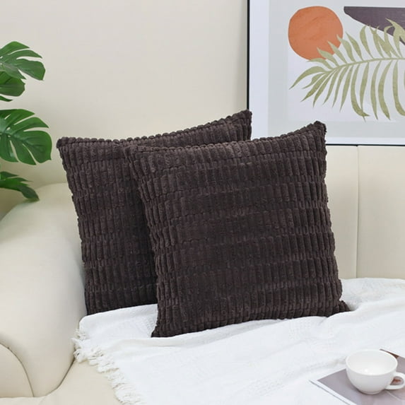 Clearance Under $5 Boovnll Throw Pillow Covers, Modern Stylish Soft & Cozy, Solid Color Velvet Pillow Covers 16x16" for Home, Living Room, Bedroom, Sofa, Couch, Home Decor, Pillow Covers