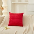 thumbnail image 1 of Clearance Under $5 Boovnll Throw Pillow Covers, Stylish Cozy Soft Brushed Pillow Covers 18x18" for Home, Living Room, Bedroom, Sofa, Couch, Home Decor, Pillow Covers, 1 of 6