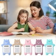 thumbnail image 1 of Clearance Under $5 Calculators, Hwkond Cute Bear Calculator, Basic Button Battery Powered, Handheld Calculator Schools And Children Can Choose, Yellow, Blue, Cyan And Brown., 1 of 3