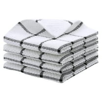 Clearance! Under $5 Cleaning Kitchen Fast Absorbent Microfiber Towels Rags and Cloths Drying Super Cotton Dish Dish Soft Kitchen Dishcloths Towels Dish (4 Pack)