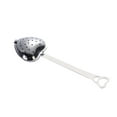 thumbnail image 1 of Clearance Under 5$ Dienrx Funnel, Stainless Steel Tea Infuser Spoon Strainer Steeper Handle Tea Strainer Tool, Heart-Shaped Tea Strainer, Kitchen Funnel, 1 of 4