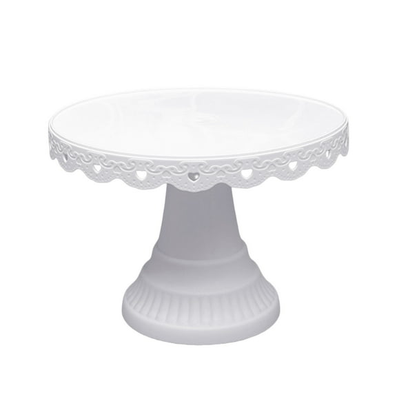 Cake Plate, Dienrx Cake Stands Cupcake Holder Dessert Display Plate Tray Serving Platter for Wedding Birthday, 1Pc