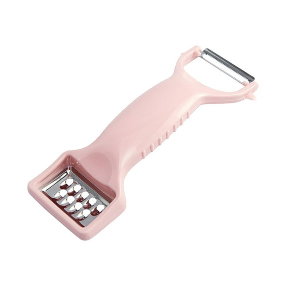 Clearance Under 5$ Dienrx Shaver, Mini Carrot Cucumber Sharpener Peeler Slices Kitchen Tool Vegetable Fruit, Dual-Purpose Peeler and Grater Pink, Kitchen Grater