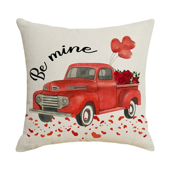 Under $5 EGNMCR Valentines Day Pillow Covers 18x18 Valentines Day Decor Home Red Polka Dots Love Heart Gnomes Happy Valentine Pillows Throw Pillows Valentines Day Decorations Gifts
