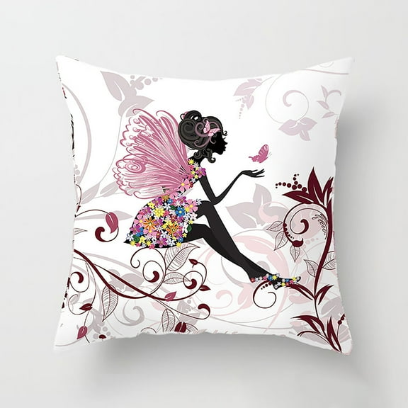 Under $5 EGNMCR Valentines Day Throw Pillow Covers 18x18 Red Color Heart Home Decorations Plaid Wedding Cushion Case Decoration Case for Sofa Couch Valentine Decorations Gifts For Women/Men