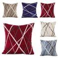 thumbnail image 1 of FAMTKT Decorative Throw Pillow Covers Stylish Polyester Cushion Covers Soft Pillowcase for Bed Couch Sofa Bedroom Living Room Home Decor, 1 of 1