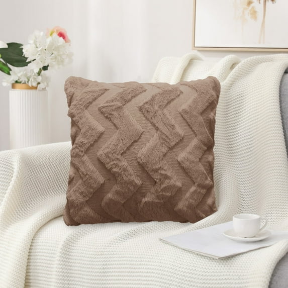 Clearance under $5 FAMTKT Throw Pillow Cover Soft Decorative Pillow Covers Solid Color Cushion Case Bohemian Pillowcase Decorative Textured Throw Pillowcase Decor Sofa Bedroom Holiday Gifts
