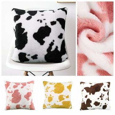 FAMTKT Throw Pillow Covers Decorative Pillow Covers Cow Pattern Pillowcase Pattern Cushion Covers for Couch Living Room Sofa Bedroom Decoration