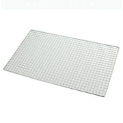 Clearance Under 5$ Fdelink Stainless Steel Grill, Stainless Bbq Grill Grate Grid Wire Mesh Outdoor Barbecue Rack Cooking Replacement Net, 1X Steel Grill