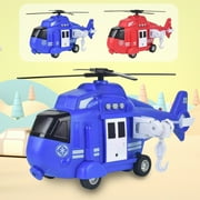 under $5 Fufafayo Kids Helicopter Toy Military Helicopter Model Kit,Toy Helicopter with Lights and Sound,Toy Airplane with Rotatable Propeller,Helicopter Toys for Boys Age 4-7