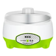 Clearance Under 5$ Fully Automatic Intelligent Mini Yogurt Machine, Dienrx Yogurt Maker Homemade Compact Diy Yogurt Maker for Kitchen for Wife Us Plug 110V