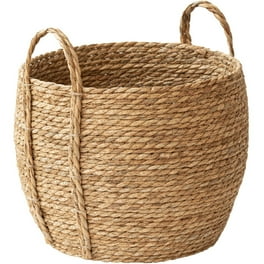 3 Size Handmade Rustic Storage Baskets Foldable Laundry Straw Patchwork Wicker Rattan Seagrass Belly Garden Flower Pot Planter Basket Garden Accessories 3 Size Handmade Rustic Storage Baskets Foldable Laundry Straw Patchwork Wicker Rattan Seagrass Belly Garden Flower Pot Planter Basket Garden Accessories