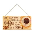 thumbnail image 1 of Clearance under $5! Hanging Decoration Kingtowag Wall Decor, Creative Welcome Letter Plaque Holiday Decoration Pendant Home Decoration, for Bathroom Living Room Kitchen, 1 of 6