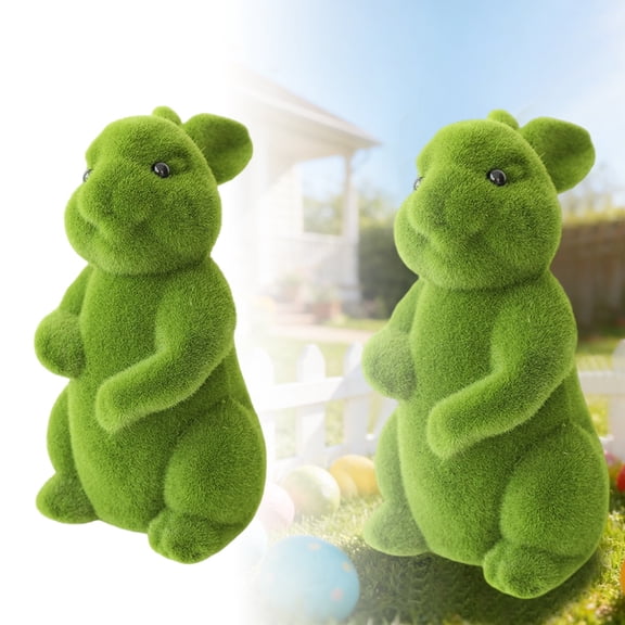 Clearance Under $5 Happy Easter Supplies, Exquisite Large Garden Sculpture Statue for Outdoor Patio Yard Ornament Yard Statues Outdoor and Garden Bear