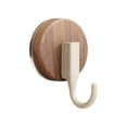 thumbnail image 1 of Clearance Under $5 | Heavy Duty Removable Vacuum Suction Cup Hooks, No Drill Residue-Free Holders For Wreaths, Windows, Glass Doors And Shower Storage(White), 1 of 8